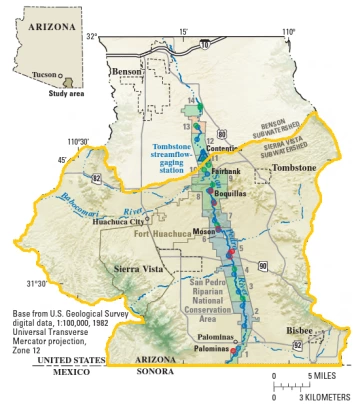 Sierra Vista Subwatershed Image