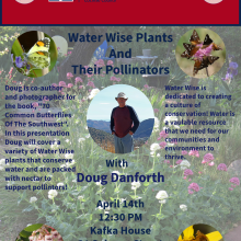 Flyer for Water Wise Plants & Their Pollinators Talk